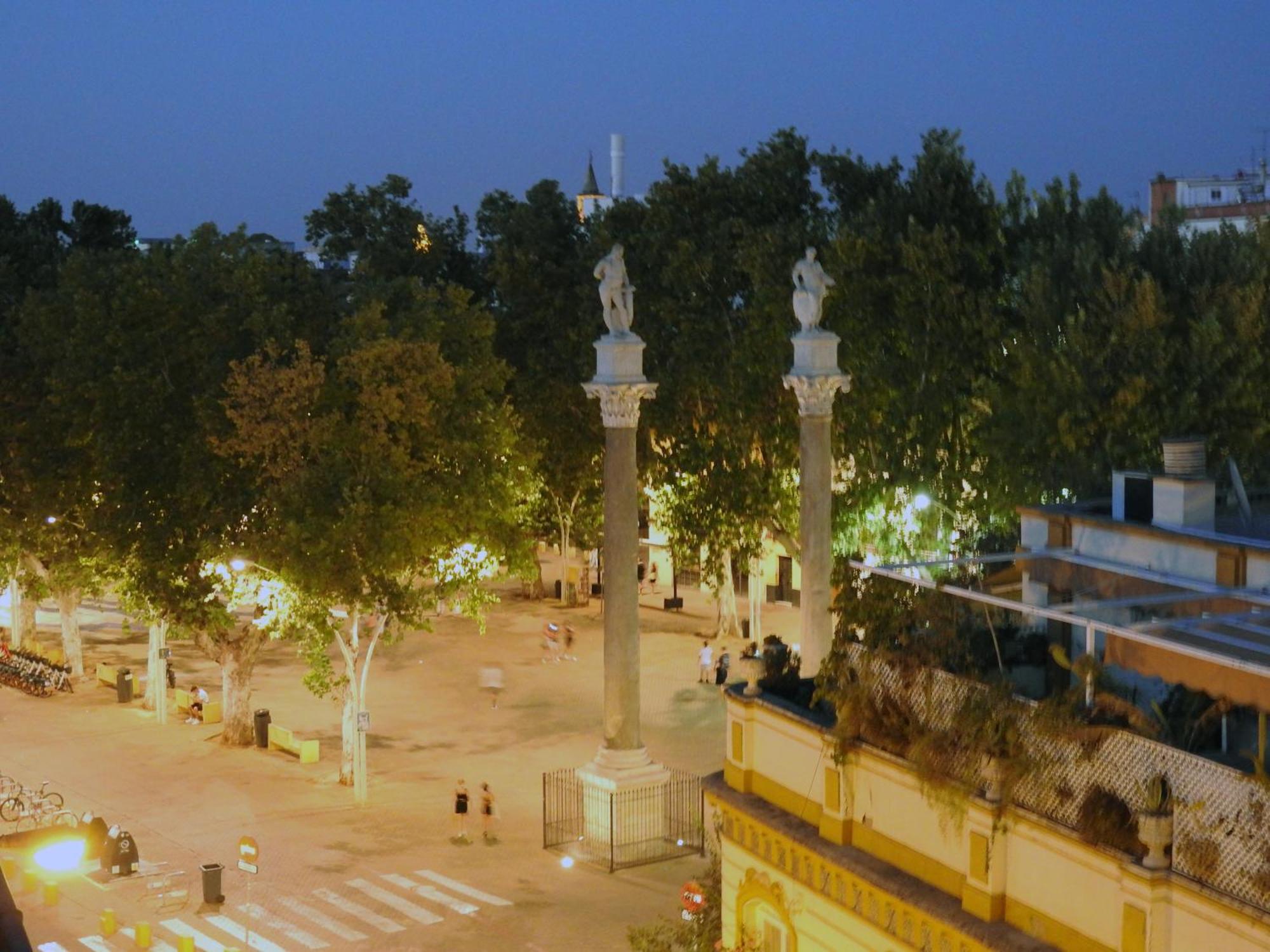 Apartamento En Sevilla Centro Con Vistas A La Plaza Alameda De Hercules - Hasta 7 Personas Sevilha Exterior foto