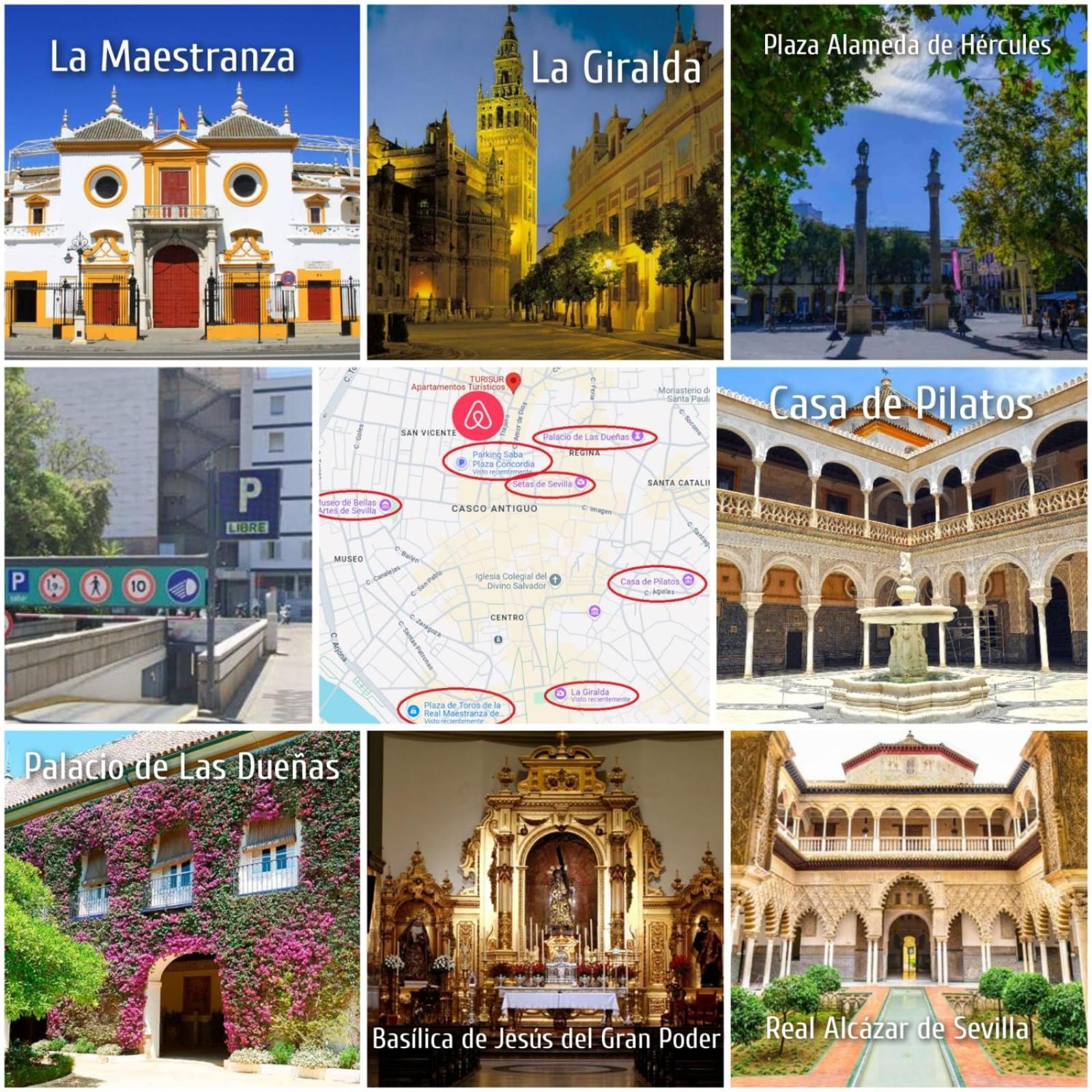 Apartamento En Sevilla Centro Con Vistas A La Plaza Alameda De Hercules - Hasta 7 Personas Sevilha Exterior foto